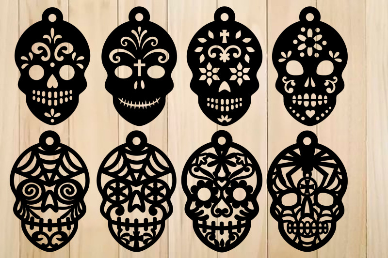 sugar-skull-earrings-sugar-skull-pendant-halloween-jewelry