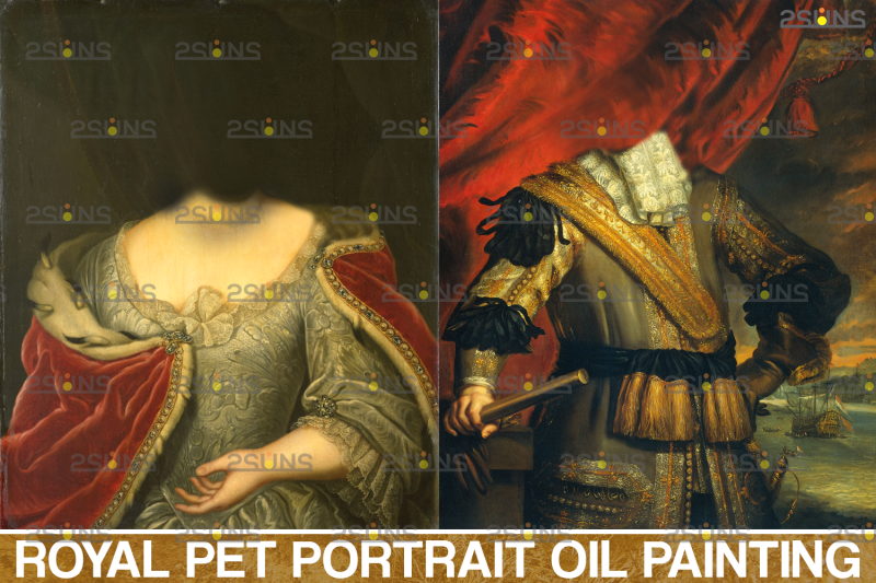 royal-pet-portrait-templates-vol-10-pet-painting-oil-portrait-pet