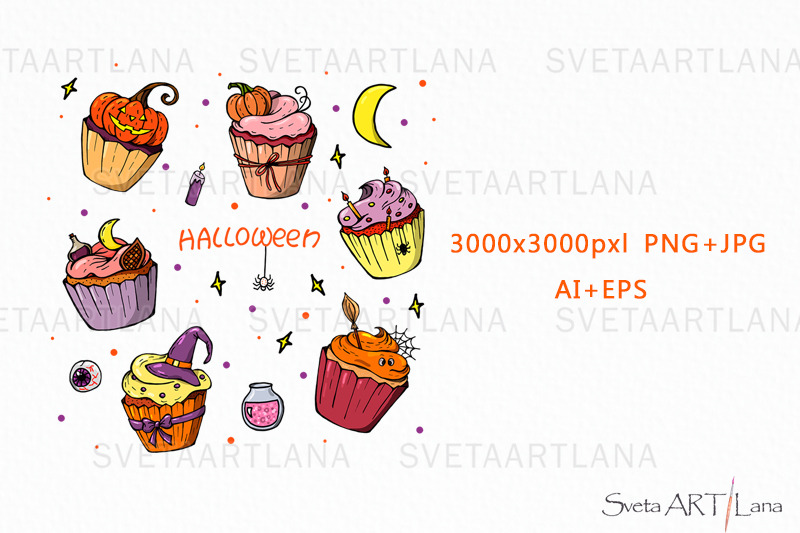 halloween-cupcakes-clipart