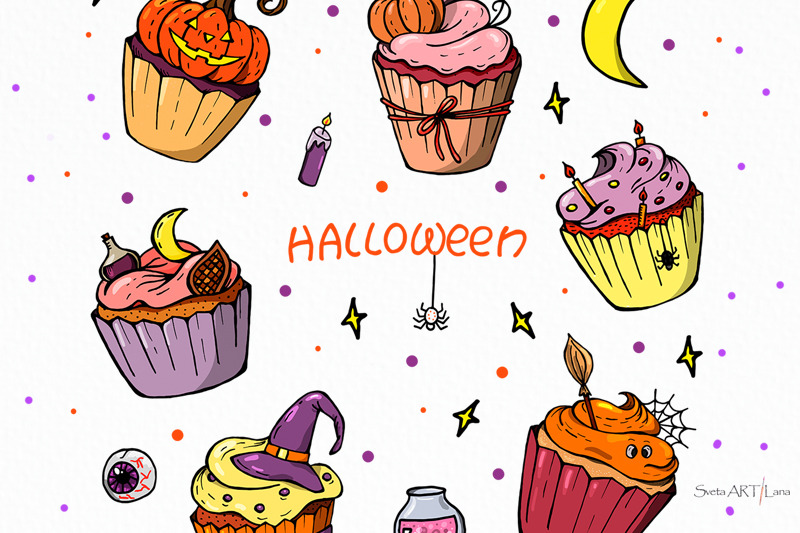 halloween-cupcakes-clipart