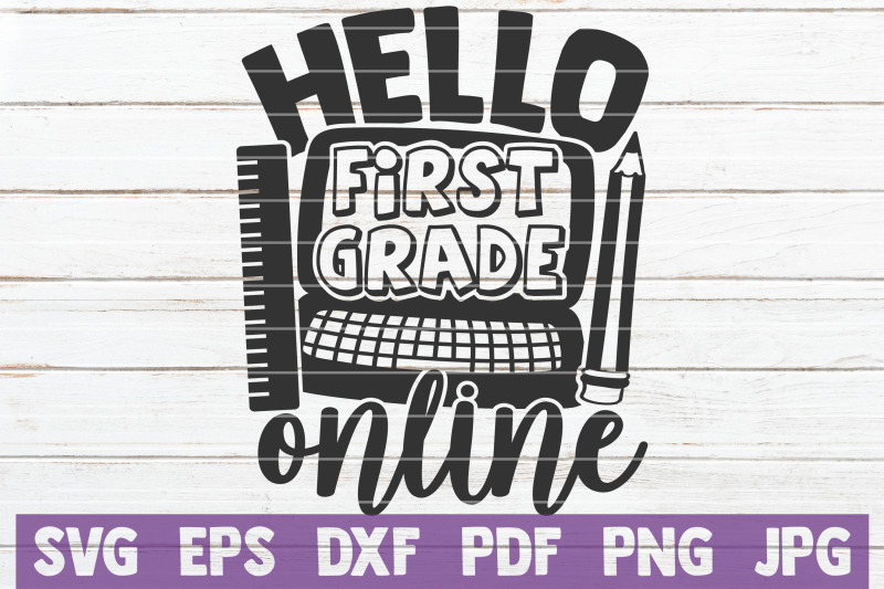 hello-first-grade-online-svg-cut-file