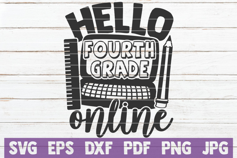 hello-fourth-grade-online-svg-cut-file