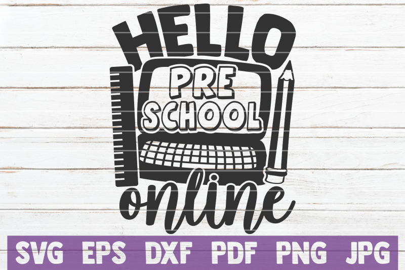 hello-preschool-online-svg-cut-file