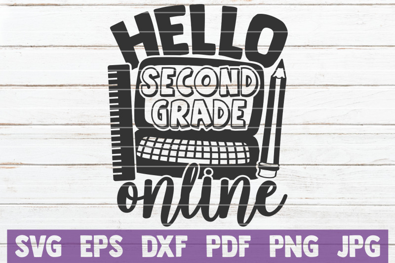 hello-second-grade-online-svg-cut-file