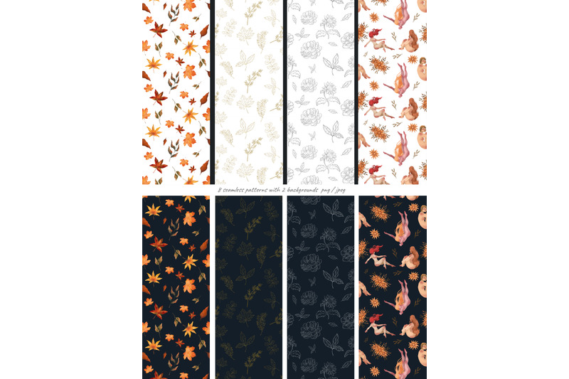 autumn-girls-floral-set