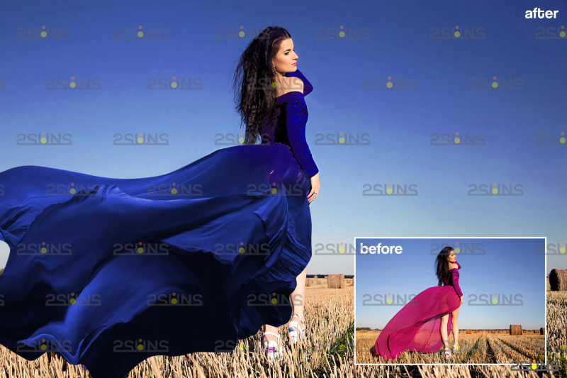 163-blue-fabric-flying-dress-overlay-amp-photoshop-overlay