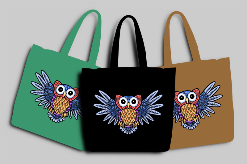 owl-pattern-ornament-decoration