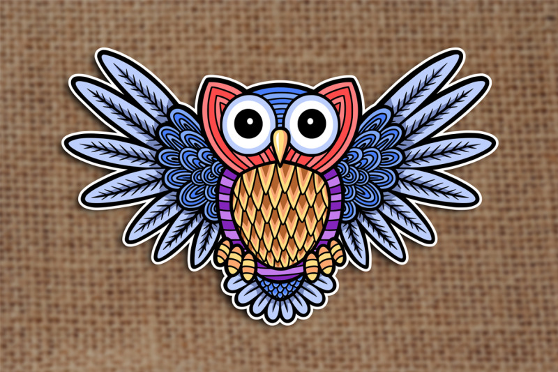 owl-pattern-ornament-decoration