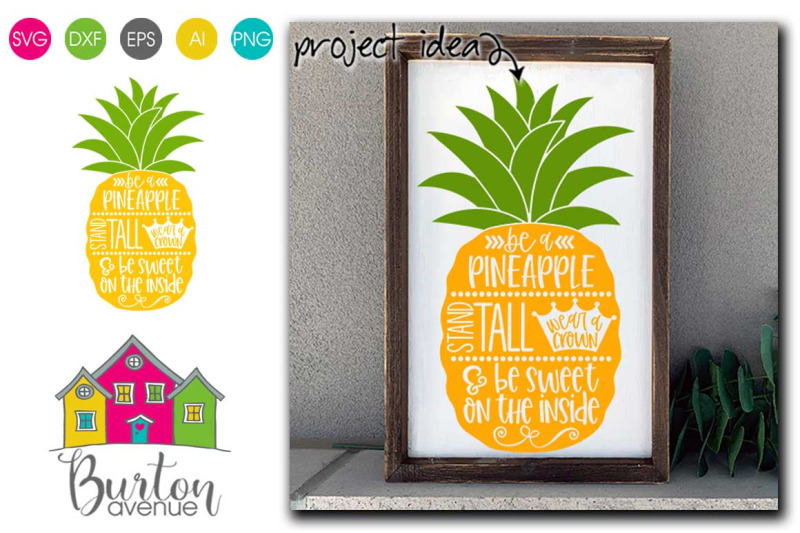 be-a-pineapple-svg-pineapple-theme-svg-files