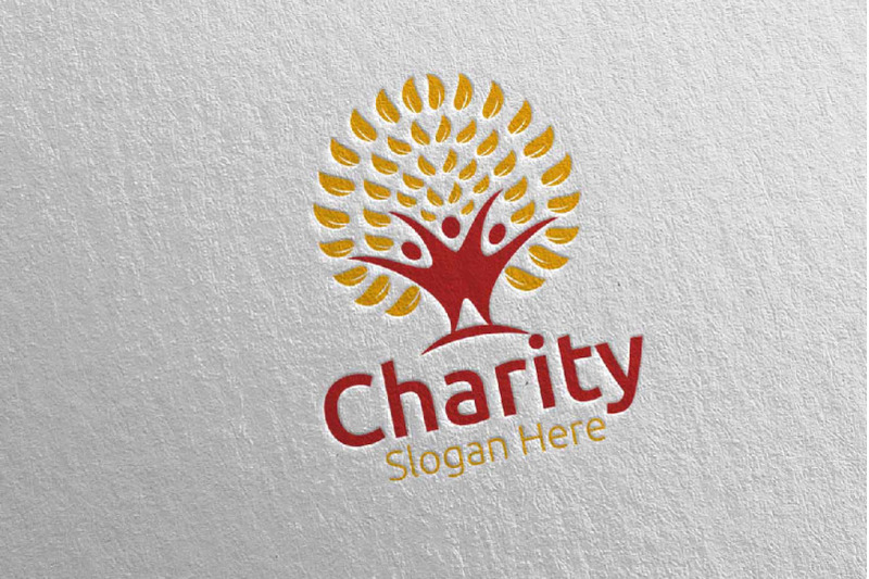 natural-charity-hand-love-logo-design-43