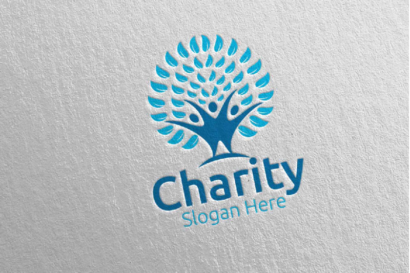 natural-charity-hand-love-logo-design-43