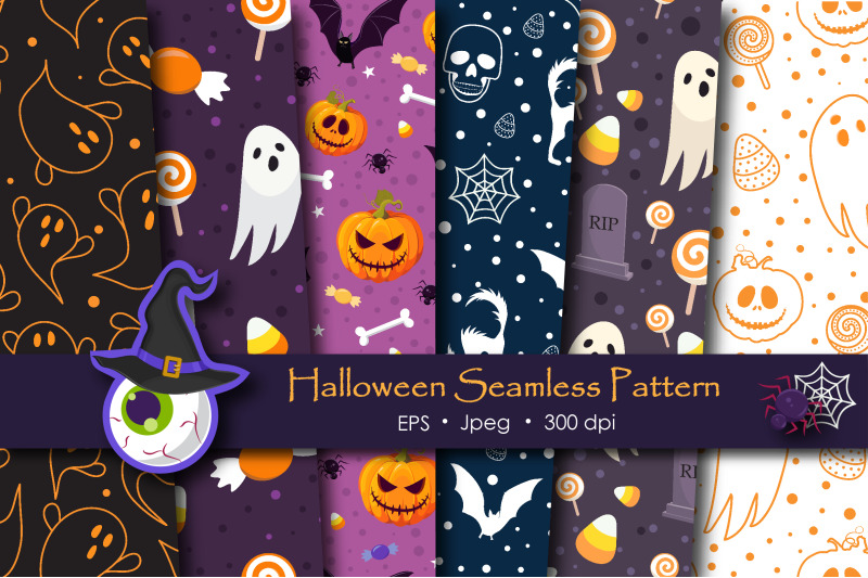 halloween-seamless-pattern