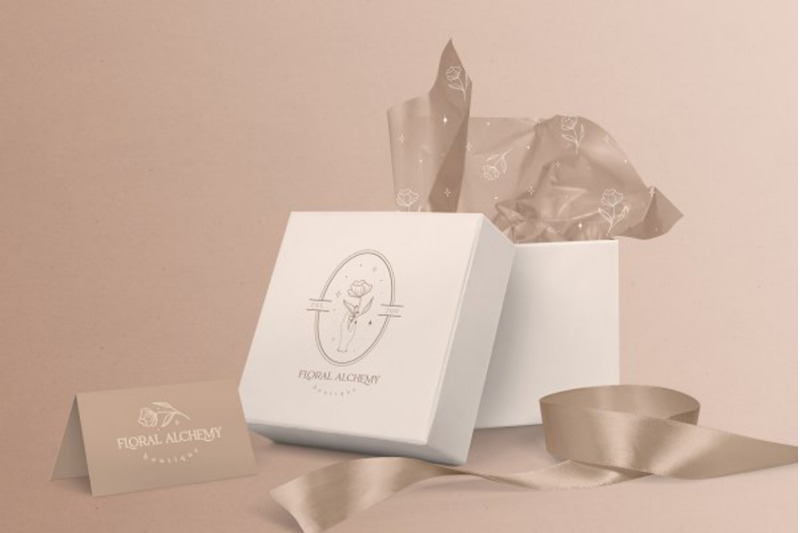 pre-made-logo-template-packaging-branding-kit-vintage-floral-logo