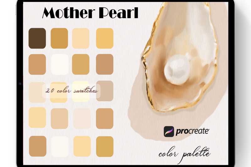 mother-pearl-color-palette-for-procreate