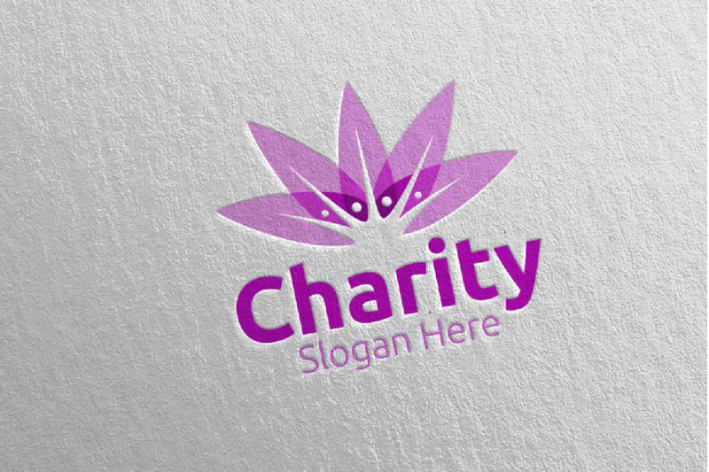 natural-charity-hand-love-logo-design-53