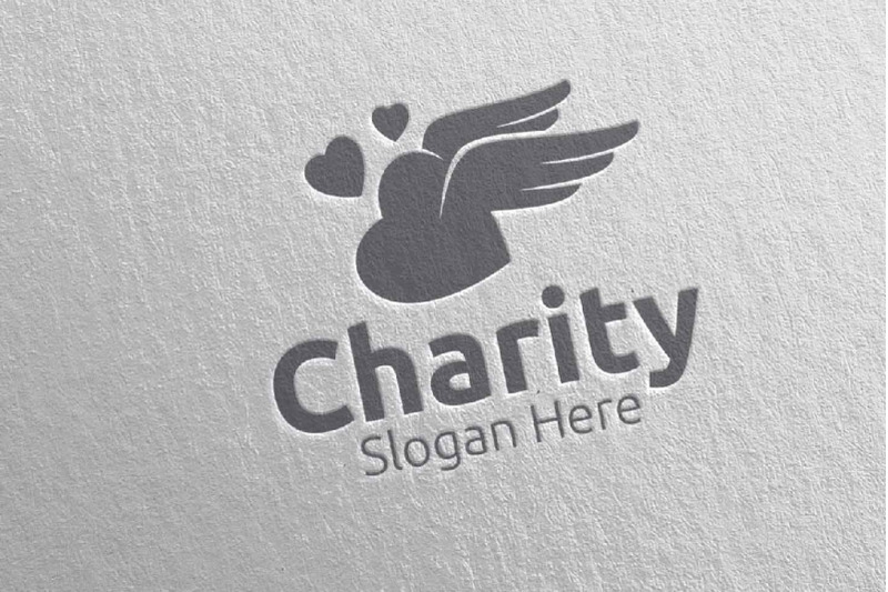 angel-charity-hand-love-logo-design-54