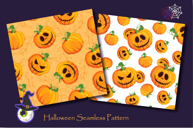 halloween-pumpkins-seamless-pattern