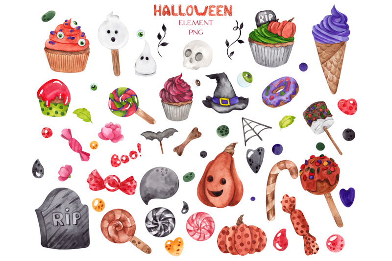 halloween-clipart-alphabet-and-illustration
