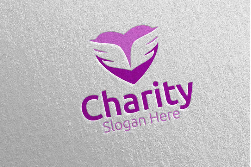 angel-charity-hand-love-logo-design-59