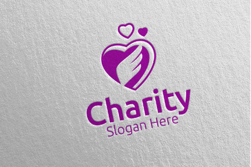 angel-charity-hand-love-logo-design-60