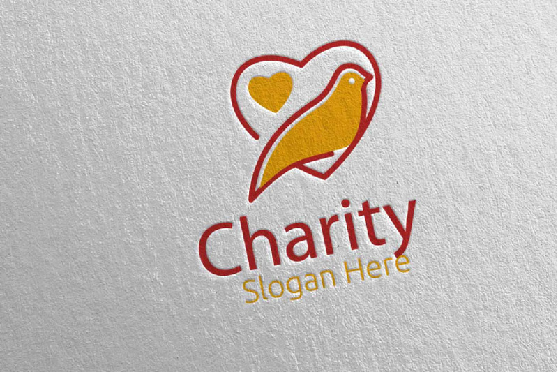 dove-charity-hand-love-logo-design-62