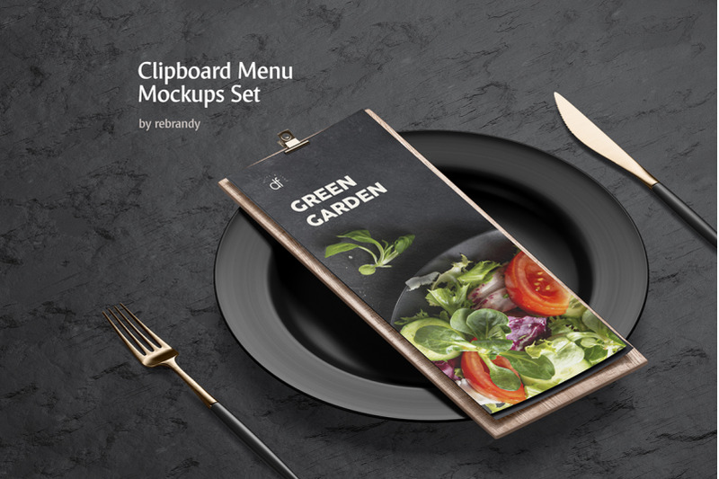 clipboard-menu-mockups-set