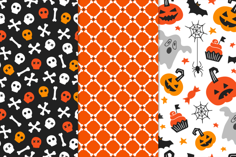 12-halloween-seamless-patterns