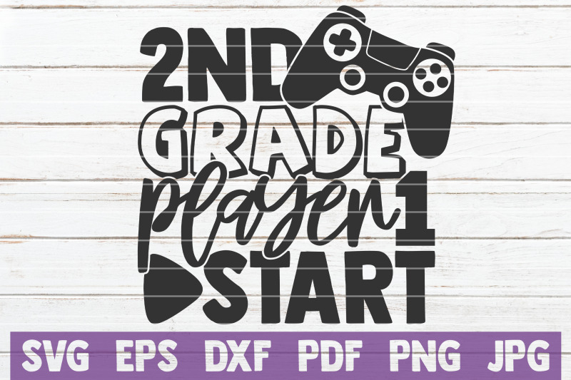 2nd-grade-player-1-start-svg-cut-file
