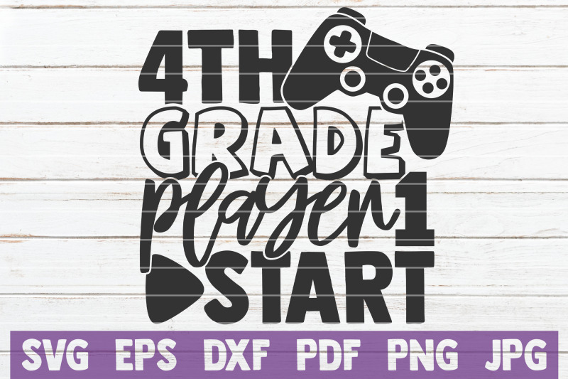 4th-grade-player-1-start-svg-cut-file