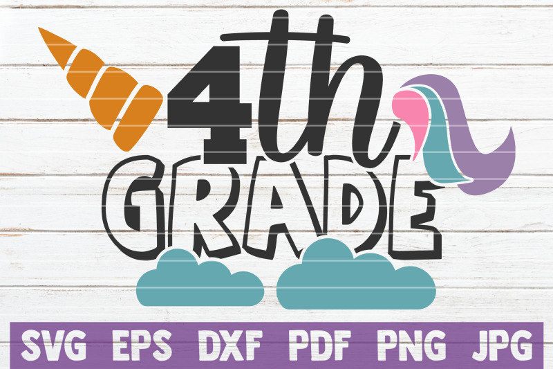 4th-grade-unicorn-svg-cut-file