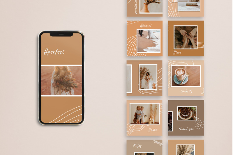 carousel-posts-feed-and-stories-abstract-instagram-template