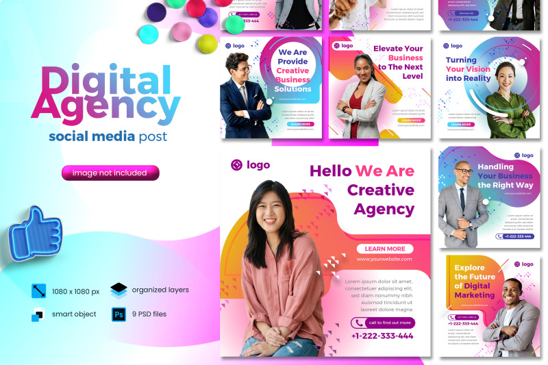 digital-agency-social-media-post-template-with-fun-color-theme