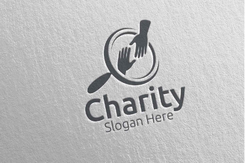 find-charity-hand-love-logo-design-66