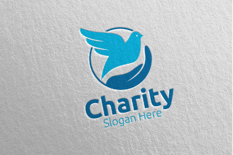 dove-charity-hand-love-logo-design-70