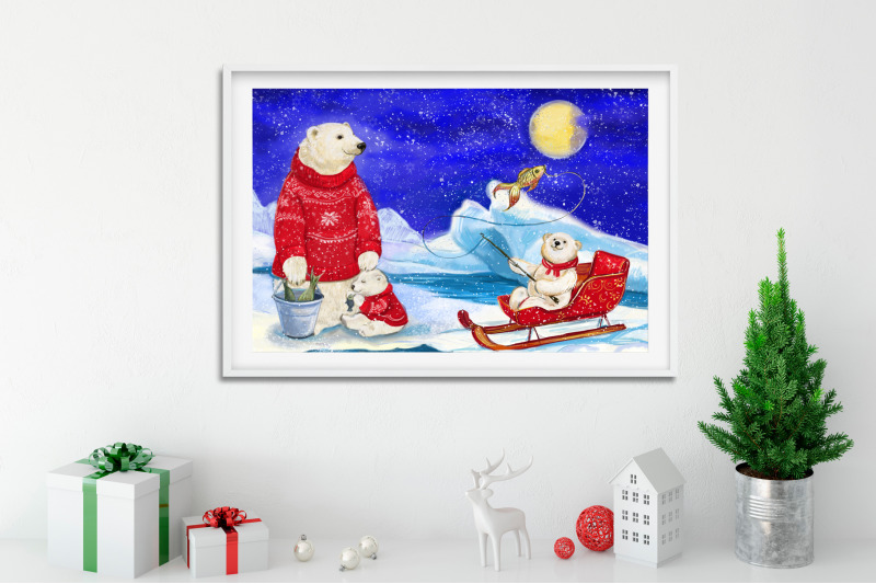 polar-bear-clipart-illustrations