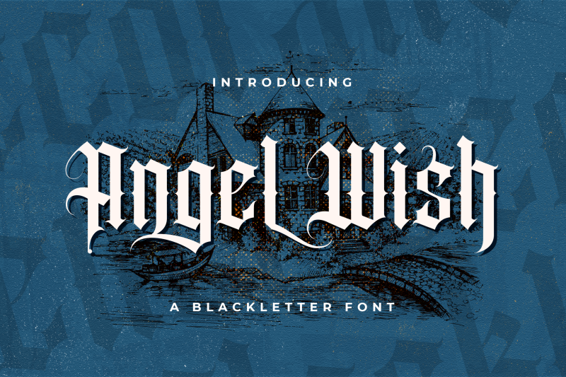 angel-wish-blackletter-font