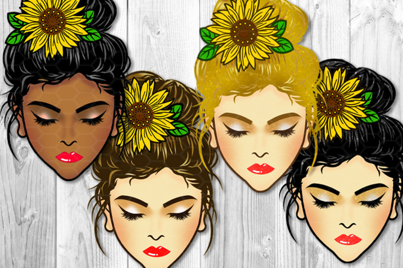 messy-bun-amp-sunflower-momlife-sublimation-png