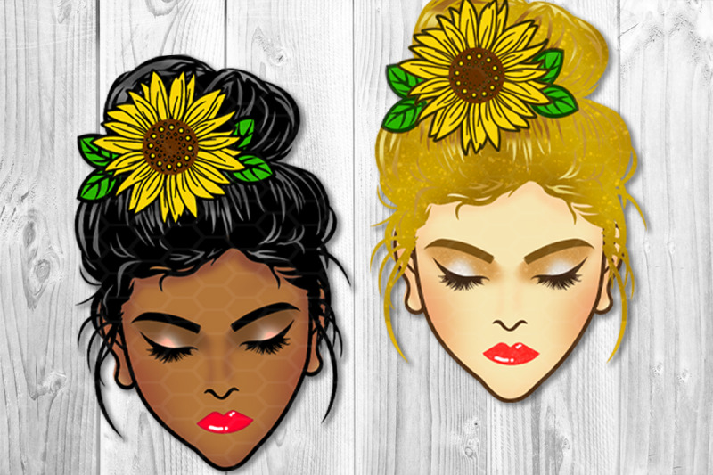 messy-bun-amp-sunflower-momlife-sublimation-png