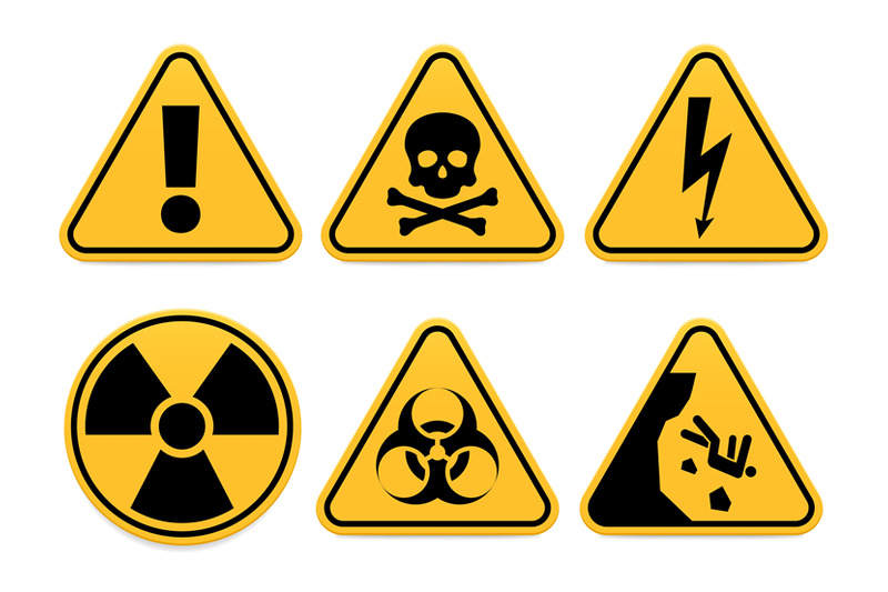 danger-signs-safety-symbol-alert-icon-and-caution-isolated