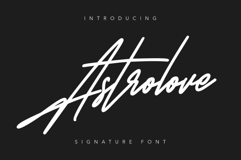astrolove-signature-font