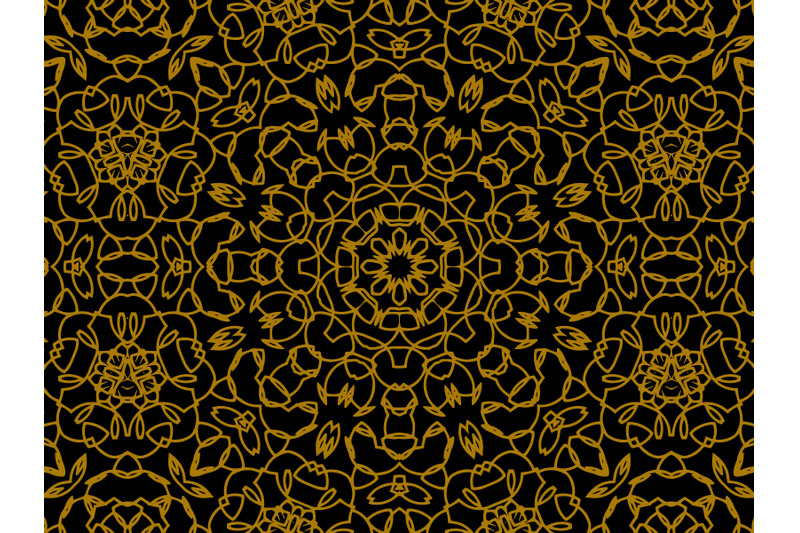 pattern-gold-line-ornament-circle