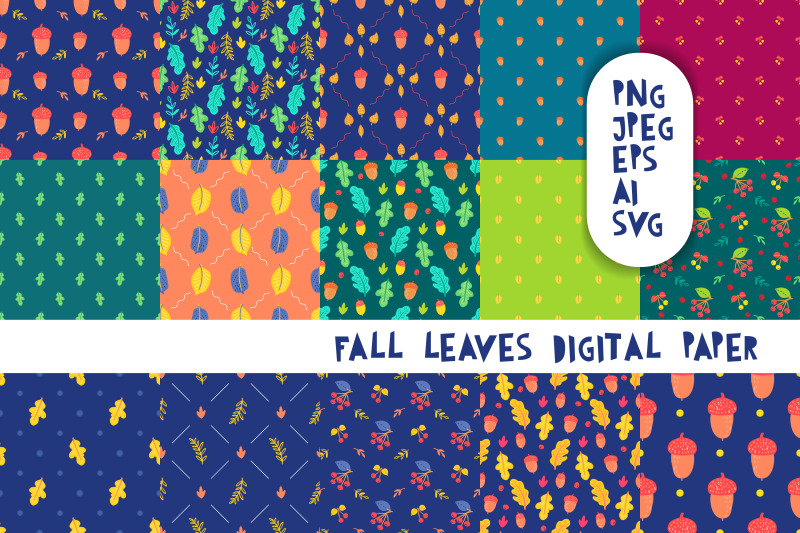 fall-leaves-digital-paper
