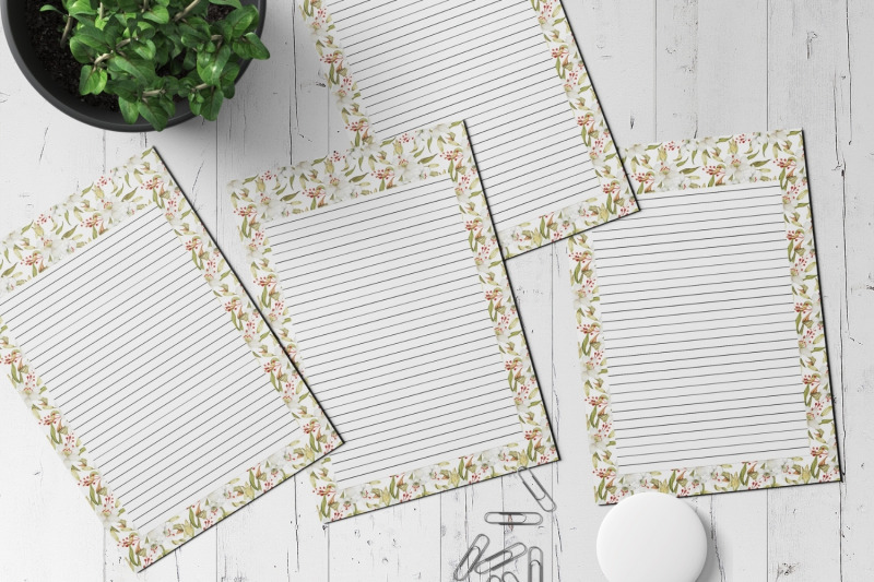 white-lilies-lined-amp-unlined-stationery-set