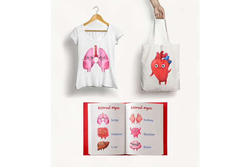 internal-organs-watercolor-collection