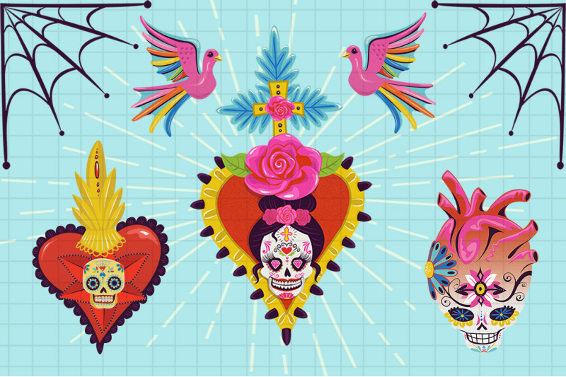 mexican-tin-hearts-graphics