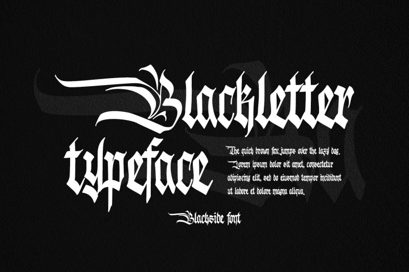blackside-blackletter-font