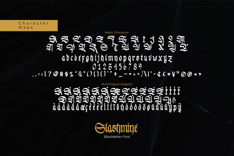 slashmine-blackletter-font