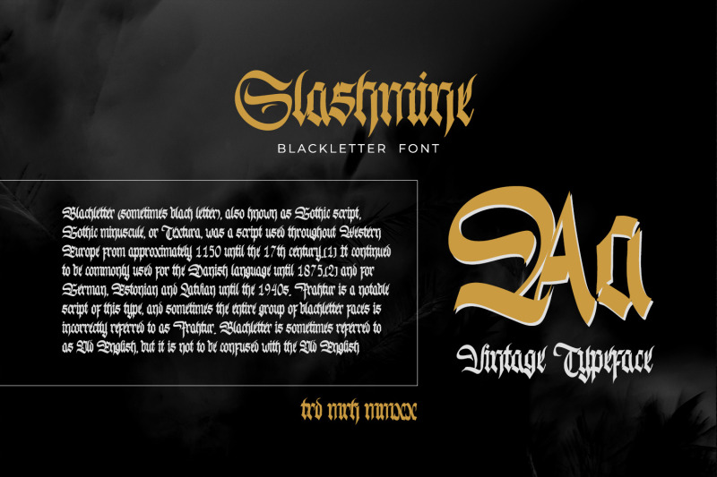 slashmine-blackletter-font