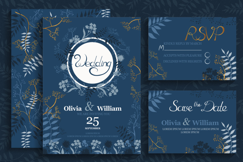 blue-amp-gold-wedding-invitation-cards-templates