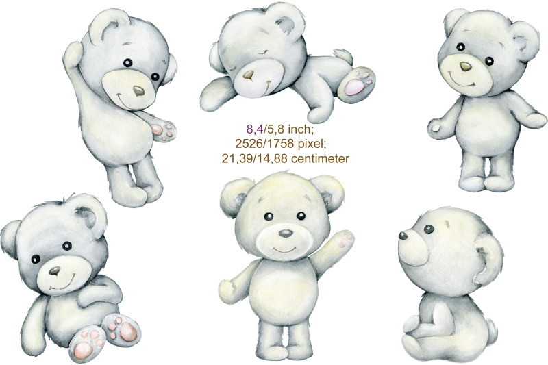 polar-bear-watercolor-polar-bears-baby-bear-personalised-print-cre